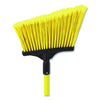 Nexstep Commercial Products MaxiSweep™ Angle Broom With Fiberglass Handle, 57" Overall Length, Yellow/Black Traditional Angled Brooms - Office Ready