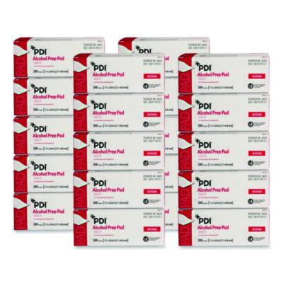 Sani Professional® Alcohol Prep Pads, 200/Box, 20 Boxes/Carton Alcohol Pads - Office Ready