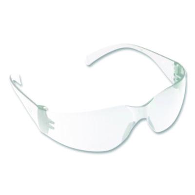 3M™ Virtua™ Wraparound Protective Eyewear, Clear Plastic Frame, Clear Polycarbonate Lens, 100/Carton Wraparound Safety Glasses - Office Ready
