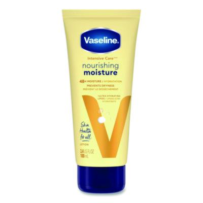Vaseline® Intensive Care™ Nourishing Moisture Body Lotion, 3.4 oz Squeeze Tube, 12/Carton Moisturizing Creams - Office Ready