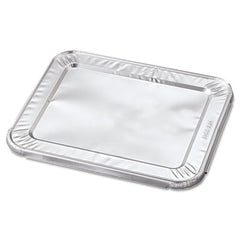 HFA® Steam Pan Foil Lids, Fits Half-Size Pan, 30 Gauge, 12.27 x 10.44, 100/Carton