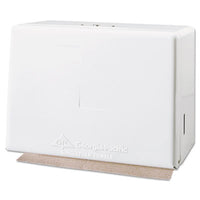 Georgia Pacific® Professional Space Saver Singlefold Paper Towel Dispenser, Steel, 11.63 x 6.63 x 8.13, White Singlefold Towel Dispensers - Office Ready