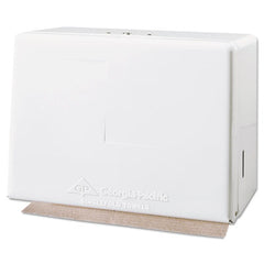 Georgia Pacific® Professional Space Saver Singlefold Paper Towel Dispenser, Steel, 11.63 x 6.63 x 8.13, White