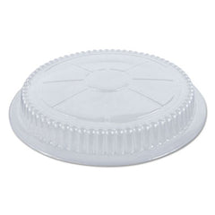 HFA® Plastic Dome Lids, 8.25" Diameter x 0.88" h, Clear, 500/Carton