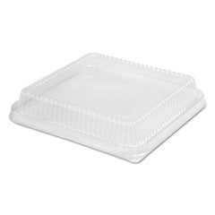 HFA® Plastic Dome Lids, 10.75 x 10.19 x 1.63, Clear, 100/Carton