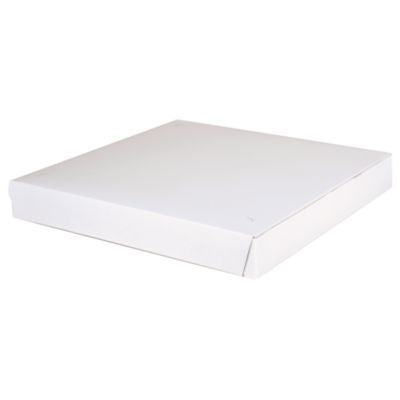 SCT® Lock-Corner Pizza Boxes, 14 x 14 x 1.88, White, Paper, 100/Carton Pizza Boxes - Office Ready