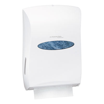 Kimberly-Clark Professional* Universal Towel Dispenser, 13.31 x 5.85 x 18.85, Pearl White Multifold Towel Dispensers - Office Ready