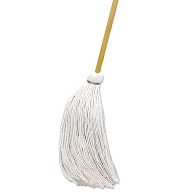 Boardwalk® Handle/Deck Mops, #16 White Rayon Head, 57