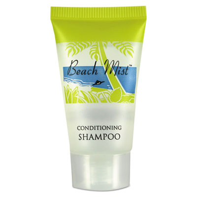 Beach Mist™ Shampoo, Fresh Scent, 0.65 oz, 288/Carton Travel/Amenity Shampoo/Conditioner - Office Ready