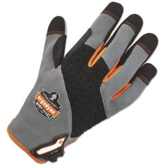 ergodyne® ProFlex® 710 Heavy-Duty Utility Gloves, Medium, Gray, 1 Pair
