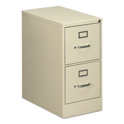 Alera® Two-Drawer Economy Vertical File, 2 Letter-Size File Drawers, Putty, 15