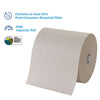 Georgia Pacific® Professional Pacific Blue Ultra Paper Towels, 1-Ply, 7.87" x 1,150 ft, Natural, 3 Rolls/Carton Hardwound Paper Towel Rolls - Office Ready