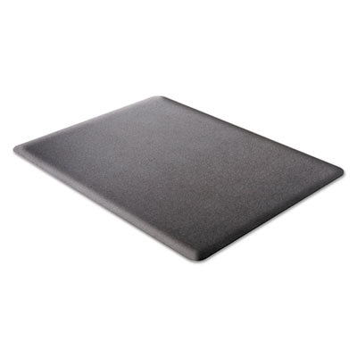 deflecto® Ergonomic Sit Stand Mat, 53 x 45, Black Anti Fatigue Mats - Office Ready