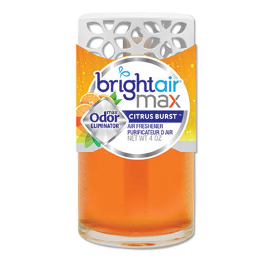 BRIGHT Air® Max Scented Oil Air Freshener, Citrus Burst, 4 oz Scented Oils - Office Ready