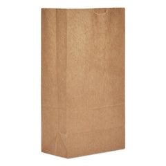 General Grocery Paper Bags, #5 Size, Extra-Heavy-Duty, 5.25" x 3.38" x 10.94", Natural, 500/Bundle