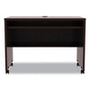 Alera® Alera® Valencia™ Series Mobile Workstation Desk, 41.38" x 23.63" x 30", Mahogany Portable Desks & Mobile Workstations - Office Ready
