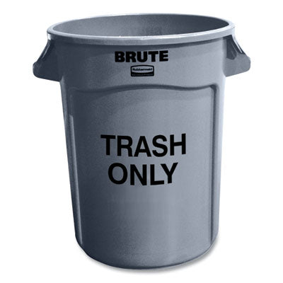Rubbermaid® Commercial Vented Round Brute Container,