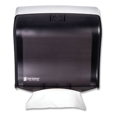 San Jamar® Ultrafold Fusion™ Towel Dispenser, 11.5 x 5.5 x 11.5, Black Multifold Towel Dispensers - Office Ready