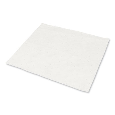 HOSPECO® TASKBrand® Industrial Oil Only Sorbent Pad, 0.17 gal, 15 x 18, 100/Carton Pad Sorbents - Office Ready