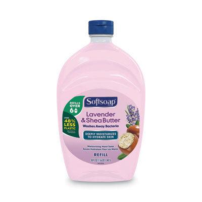 Softsoap® Liquid Hand Soap Refills, Lavender and Shea Butter Scent, 50 oz Liquid Soap Refills - Office Ready