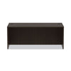 Alera® Alera® Valencia™ Series Straight Front Desk Shell, 71" x 35.5" x 29.63", Espresso Desk Shells - Office Ready