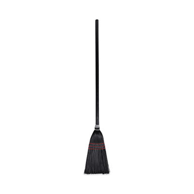 Boardwalk® Flag Tipped Poly Lobby Brooms, Flag Tipped Poly Bristles, 38