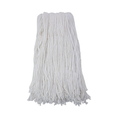 Boardwalk® Cut-End Wet Mop Heads, Rayon, No. 32, White, 12/Carton Wet Mop Heads - Office Ready