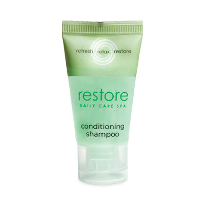 Dial® Amenities Restore Conditioning Shampoo, Clean Scent, 1 oz, 288/Carton Travel/Amenity Shampoo/Conditioner - Office Ready