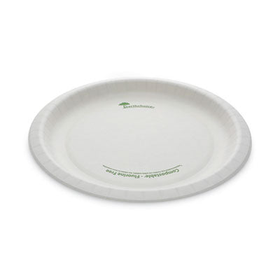 Pactiv Evergreen EarthChoice® Pressware® Compostable Dinnerware, Plate, Paper, 10
