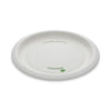 Pactiv Evergreen EarthChoice® Pressware® Compostable Dinnerware, Plate, Paper, 10" dia, White, 300/Carton Plates - Office Ready