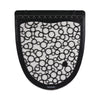 Boardwalk® Disposable Urinal Floor Mat 2.0, Slip-Resistant Rubber, 17.5 x 20, Black/White, 6/Carton Bath & Restroom Mats - Office Ready