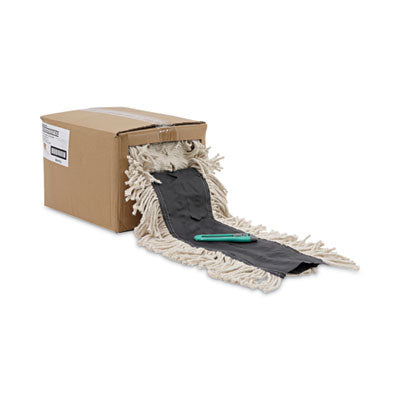 Boardwalk® Flash Forty Disposable Dust Mop Heads, Cotton, 5