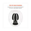ergodyne® Skullerz 8945 Universal Bump Cap Insert, Gray Bump Caps - Office Ready
