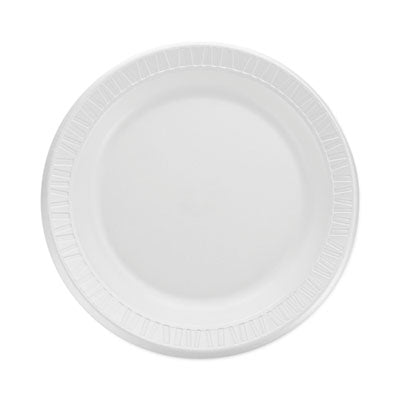 Dart® Quiet Classic Laminated Foam Dinnerware, Plate, 9