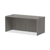 Alera® Alera® Valencia™ Series Straight Front Desk Shell, 65" x 29.5" x 29.63", Gray Desk Shells - Office Ready