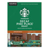 Starbucks® Pike Place Decaf Coffee K-Cups®, 96/Carton Decaffeinated Coffee K-Cups - Office Ready
