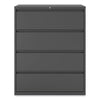 Alera® Lateral File, 4 Legal/Letter/A4/A5-Size File Drawers, Charcoal, 42" x 18.63" x 52.5" Lateral File Cabinets - Office Ready