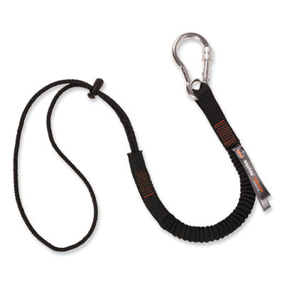ergodyne® Squids 3105 Tool Lanyard with Aluminum Carabiner + Cinch-Loop, 15 lb Max Working Capacity, 32