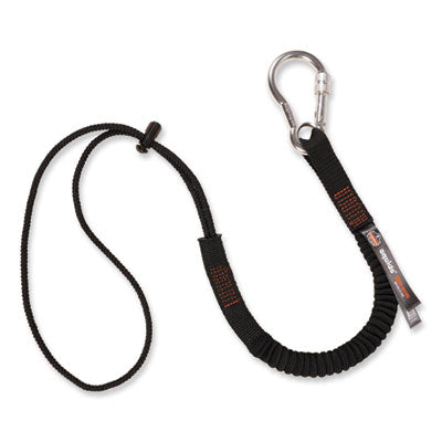 ergodyne® Squids 3105 Tool Lanyard with Aluminum Carabiner + Cinch-Loop, 15 lb Max Working Capacity, 32
