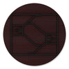 Alera® Round Wood Folding Table, 59" Diameter x 29.13h, Mahogany Multiuse Folding & Nesting Tables - Office Ready