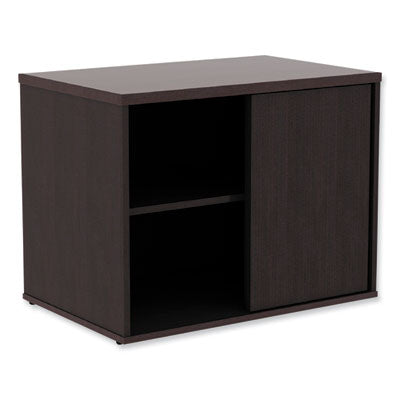 Alera® Alera® Open Office Desk Series Low-Storage Cabinet Credenza, Woodgrain Laminate, 29.5