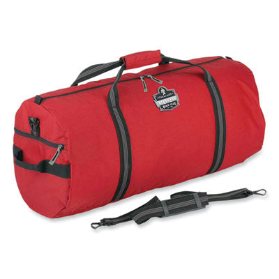 ergodyne® Arsenal 5020 Gear Duffel Bag, Nylon, Small, 12 x 23 x 12, Red Luggage - Office Ready