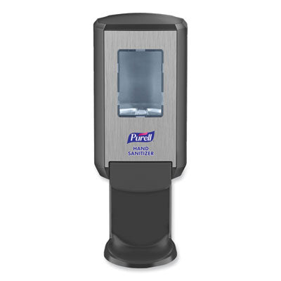 PURELL® CS4 Hand Sanitizer Dispenser, 1,200 mL, 4.88 x 8.19 x 11.38, Graphite Manual Hand Cleaner Dispensers - Office Ready