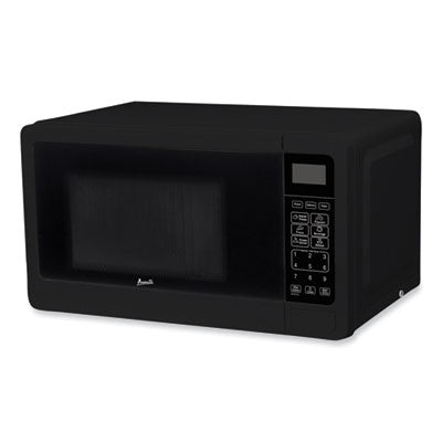 Avanti 0.7 Cu Ft Microwave Oven, 700 Watts, Black Microwave Ovens - Office Ready