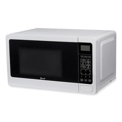Avanti 0.7 Cu Ft Microwave Oven, 700 Watts, White Microwave Ovens - Office Ready