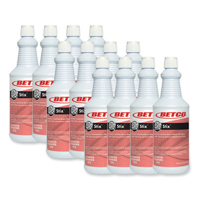 Betco® Stix Toilet Bowl Cleaner, Cherry Almond Scent, 32 oz Bottle, 12/Carton Bowl Cleaners - Office Ready