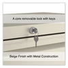 Alera® Lateral File, 4 Legal/Letter-Size File Drawers, Putty, 36" x 18.63" x 52.5" Lateral File Cabinets - Office Ready