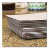 SCT® Bakery Bright White Cake Pad, Single Wall Pad, 1/4 Sheet, 10 x 14, White, Paper, 100/Bundle Bakery Food Containers - Office Ready