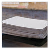 SCT® Bakery Bright White Cake Pad, Single Wall Pad, 1/4 Sheet, 10 x 14, White, Paper, 100/Bundle Bakery Food Containers - Office Ready