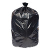 Pitt Plastics Eco Strong™ Can Liners, 60 gal, 1.35 mil, 38" x 58", Black, Perforated Roll, 100/Carton LDPE Waste Can Liners - Office Ready